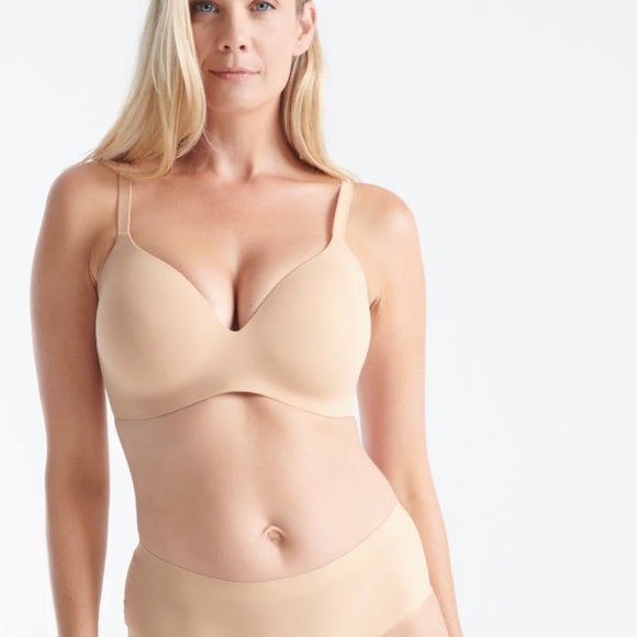 Knix WingWoman Contour Bra Original Sizing in Warm Sand Plus Size 6+ BNWT - Picture 9 of 13